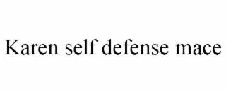 karen self defense mace