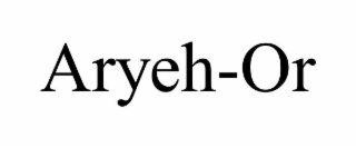 aryeh-or
