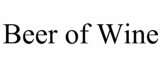 beer of wine