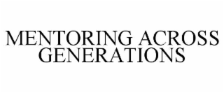 mentoring across generations