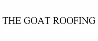 the goat roofing