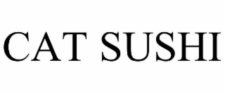 cat sushi