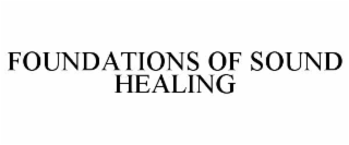 foundations of sound healing