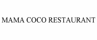 mama coco restaurant