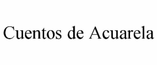 cuentos de acuarela