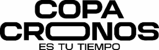 copa cronos es tu tiempo