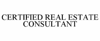 certified real estate consultant