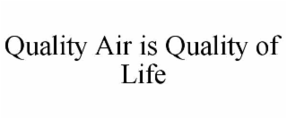 quality air is quality of life
