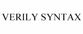 verily syntax