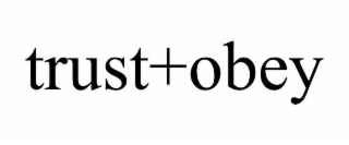 trust+obey