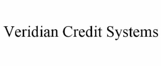 veridian credit systems
