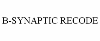 b-synaptic recode