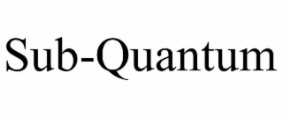 sub-quantum