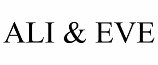 ali & eve