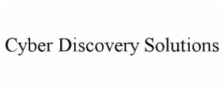 cyber discovery solutions