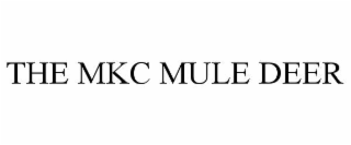 the mkc mule deer