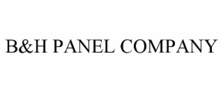 b&h panel company