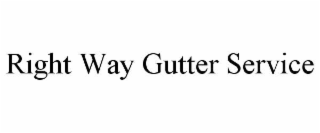 right way gutter service