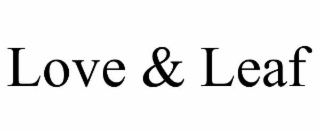 love & leaf
