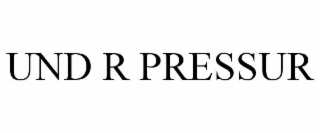 und r pressur