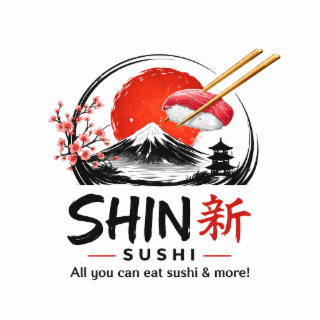 shin, sushi, all you can eat sushi & more!