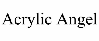 acrylic angel