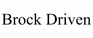 brock driven