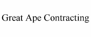 great ape contracting