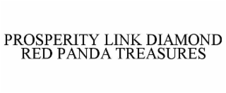 prosperity link diamond red panda treasures