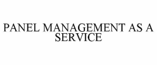 panel management as a service