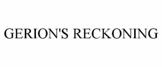 gerion's reckoning