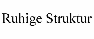 ruhige struktur