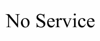no service