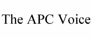 the apc voice