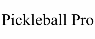 pickleball pro