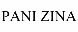 pani zina