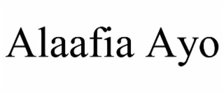 alaafia ayo