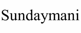 sundaymani