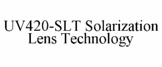 uv420-slt solarization lens technology