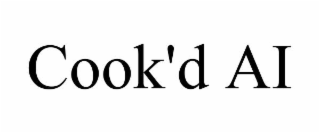 cook'd ai