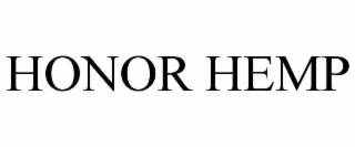 honor hemp