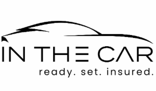 in the car ready. set. insured.