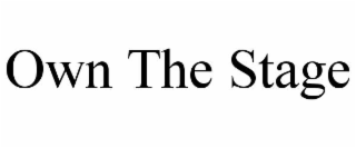 own the stage