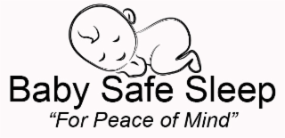 baby safe sleep "for peace of mind"