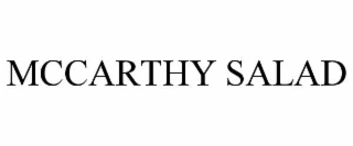 mccarthy salad