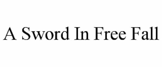 a sword in free fall