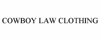 cowboy law clothing