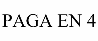 paga en 4