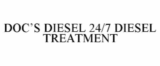 doc’s diesel 24/7 diesel treatment