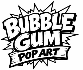 bubble gum pop art